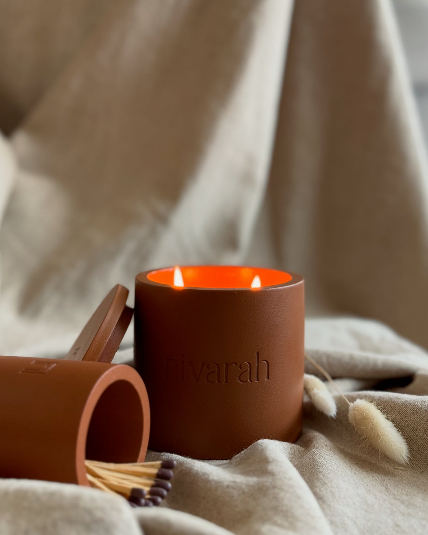 Vanilla Caramel Scented Candle (210g)