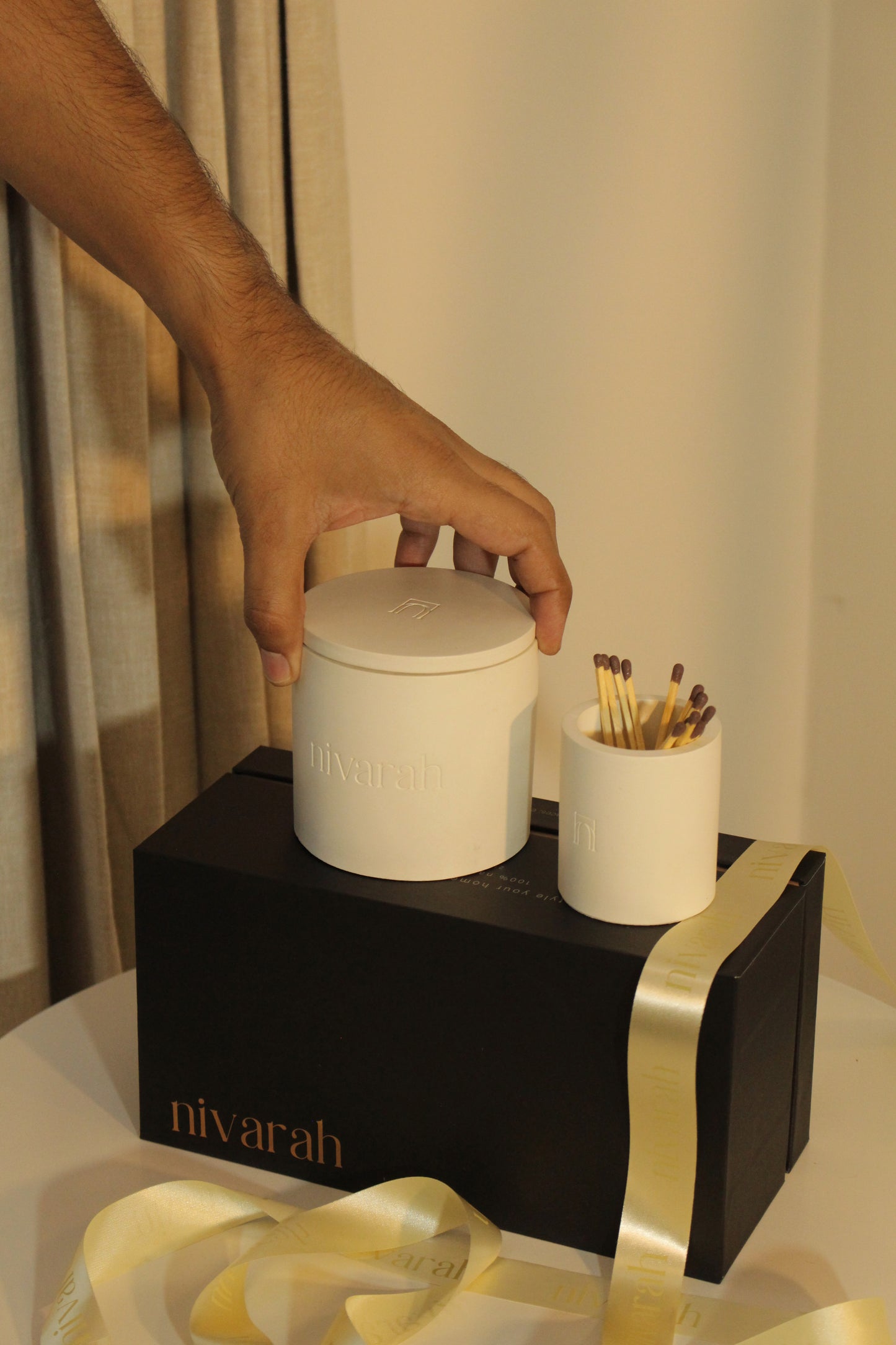 Lavender Fresh Herbs Scented Candle (210g)