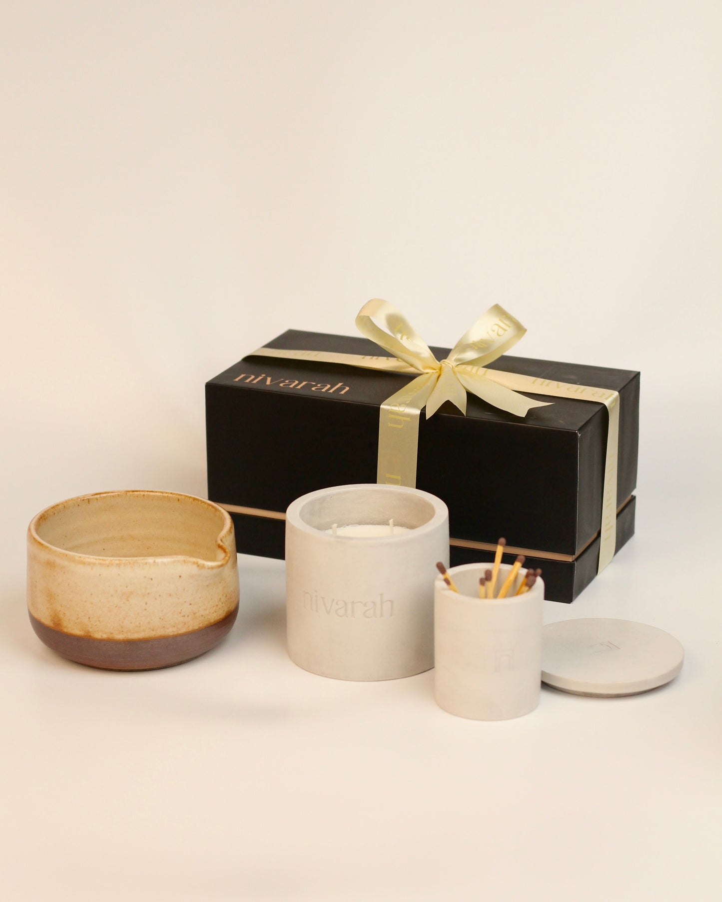 Sukoon Matcha Bowl & Candle Gift Set