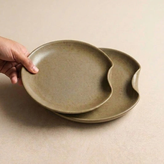 Silvat - Stoneware Dinner Plate Set