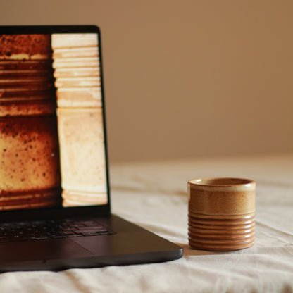 Sthir - Stackable Stoneware Tumbler Set