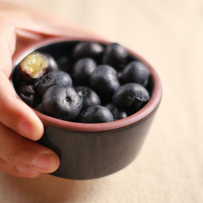 silvat - stoneware bowl set, rust midnight