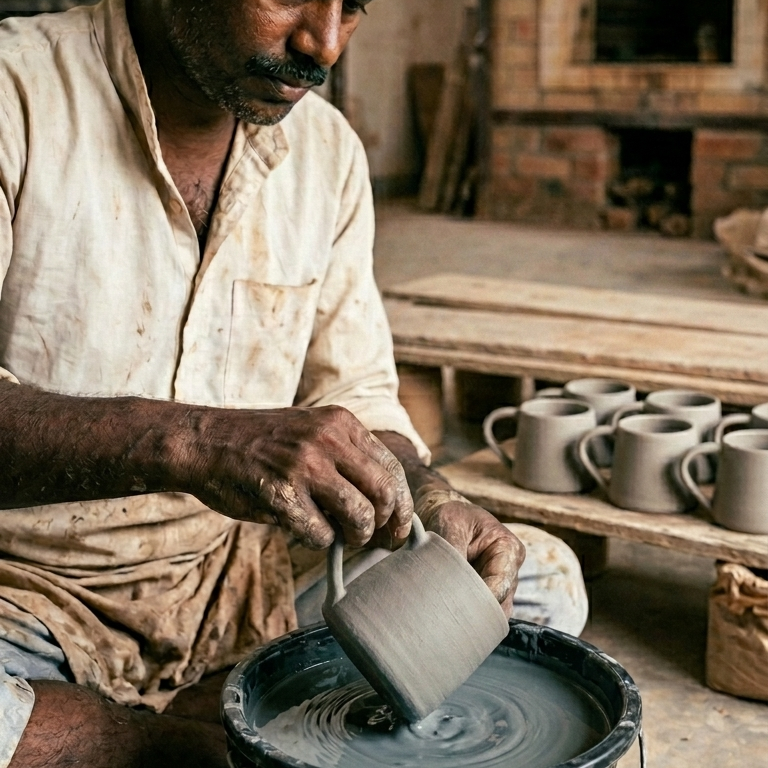 artisan glazing nisa mug