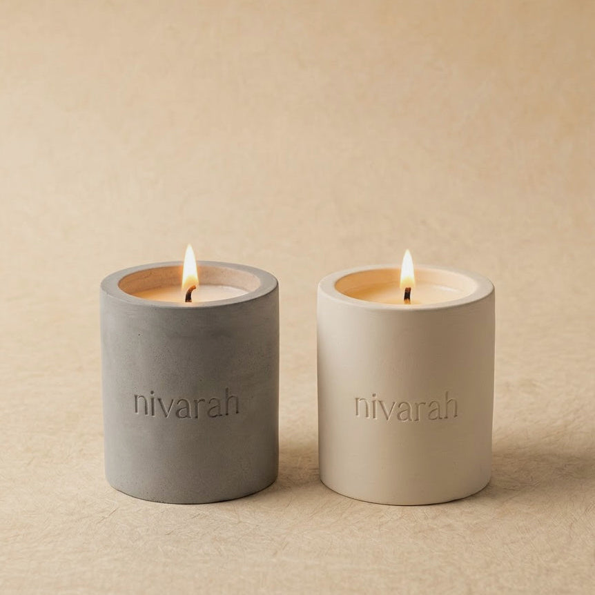 Pack of 2 Candles - Coastal Breeze & Lavender Fresh Herbs